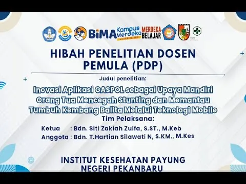 Inovasi Aplikasi GASPOL sebagai Upaya Mandiri Orang Tua Mencegah Stunting