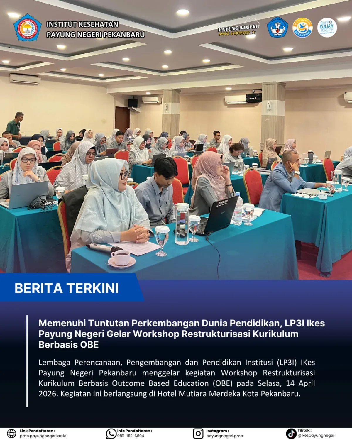 Memenuhi Tuntutan Perkembangan Dunia Pendidikan, LP3I Akbid Cianjur Gelar Workshop Restrukturisasi Kurikulum Berbasis OBE