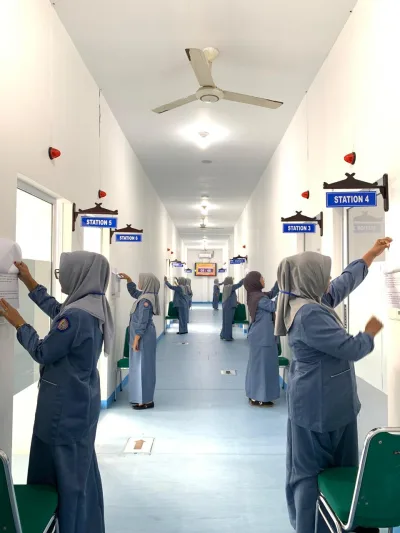 Uji Kompetensi Keterampilan Klinik:  Prodi Profesi Bidan Fakultas Kebidanan Akbid Cianjur Gelar Ujian OSCE